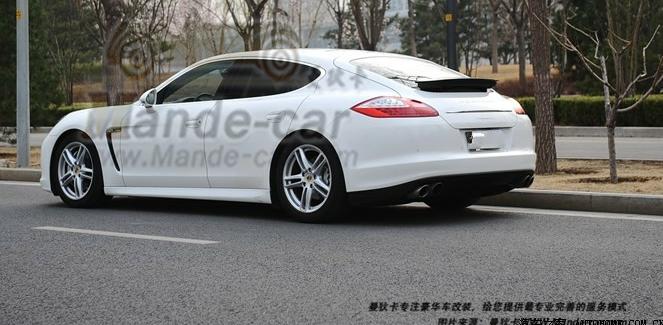 Panamera970原車后臉