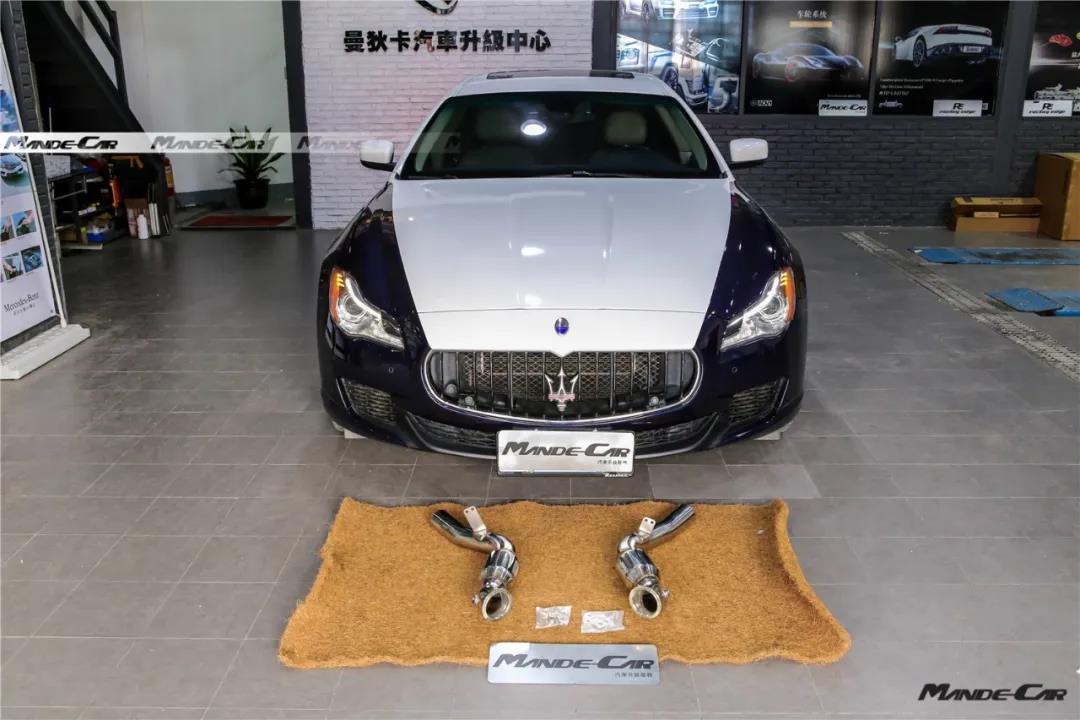 讓聲浪更加迷人||Maserati總裁Quattroporte改裝IPE頭段排氣